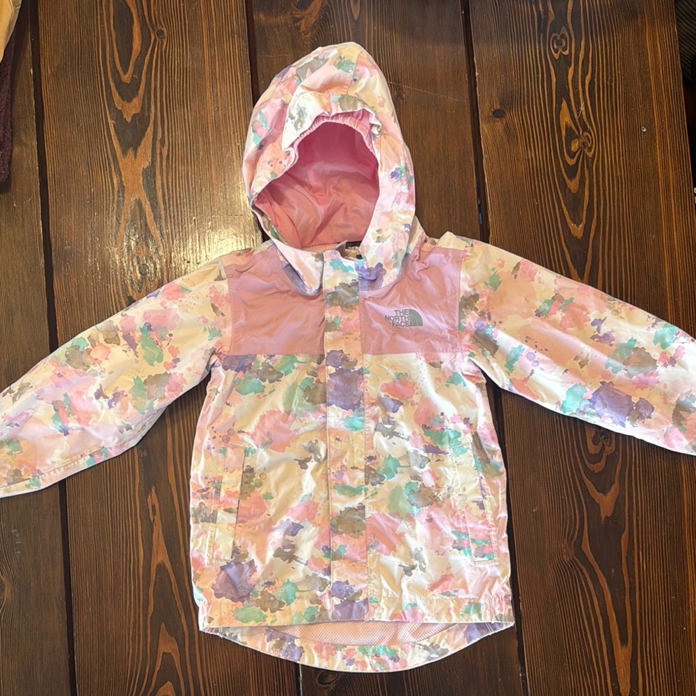 3T North Face rain jacket
